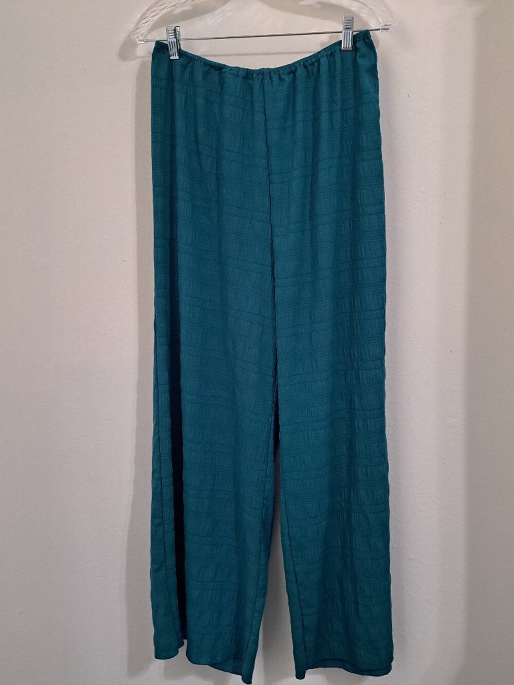 Shein Women's Wide Leg Pants Green/Teal Color Size L